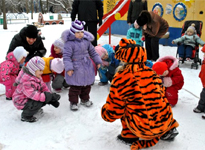 Фотография праздник для детей с тигренком Студия Art-happy