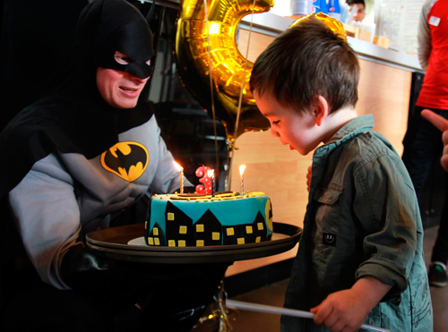 День рождения с Бэтменом