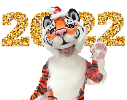 Аниматор Новогодний тигр фото